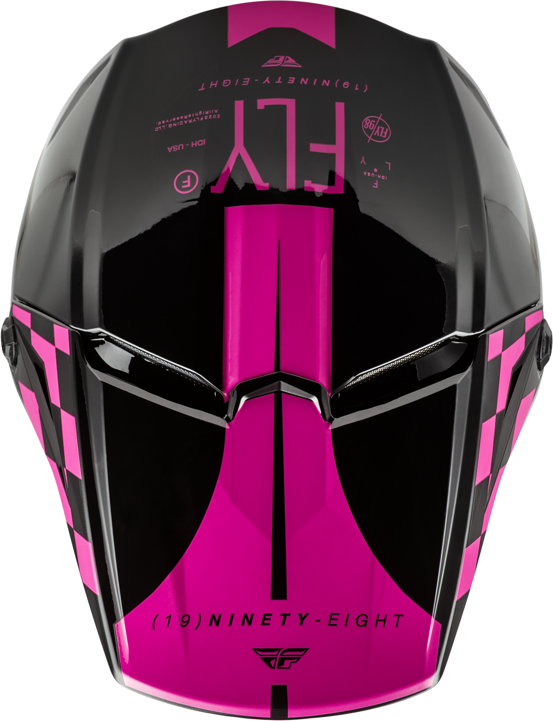 Kinetic Lite Rival Helmet Gloss Black/Pink Sm