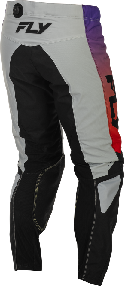 Kinetic Pants Grey/Red/Purple/Black Sz 28