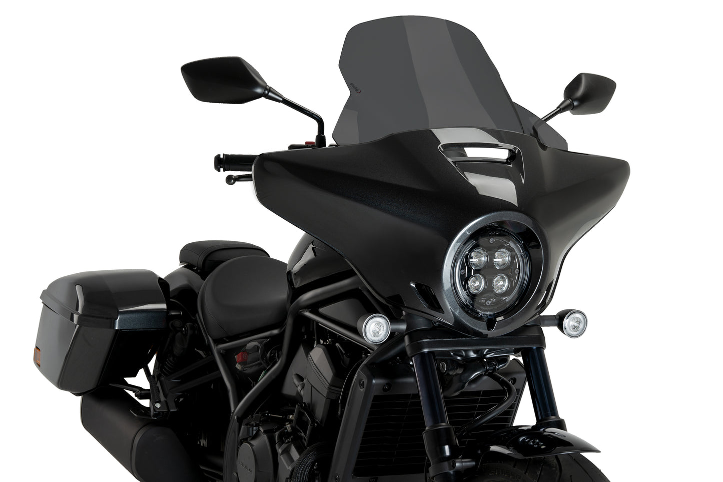 Windscreen Touring High Road Dark Smoke Hon