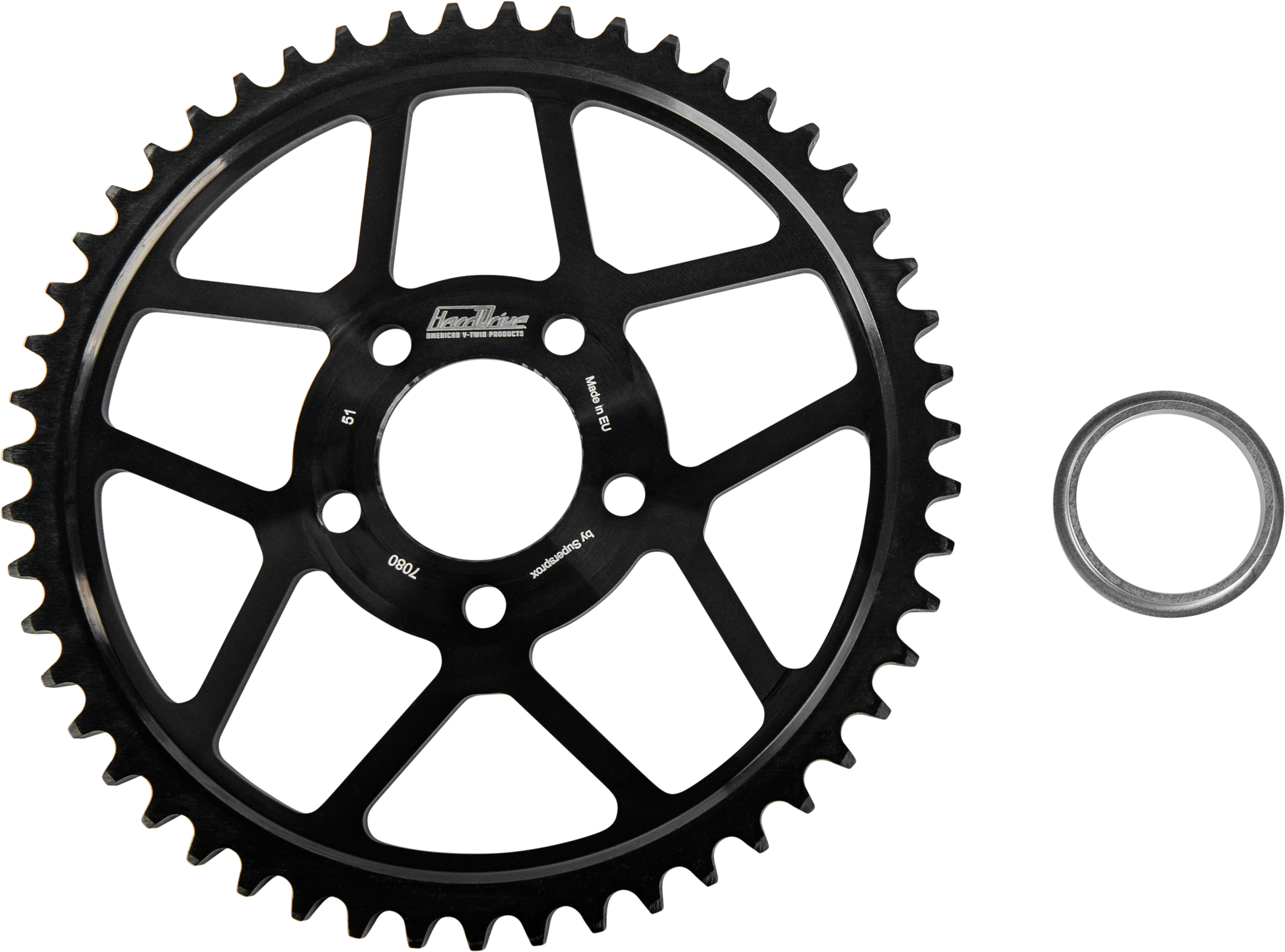 Rear Steel Sprocket 51t Flat 84 22