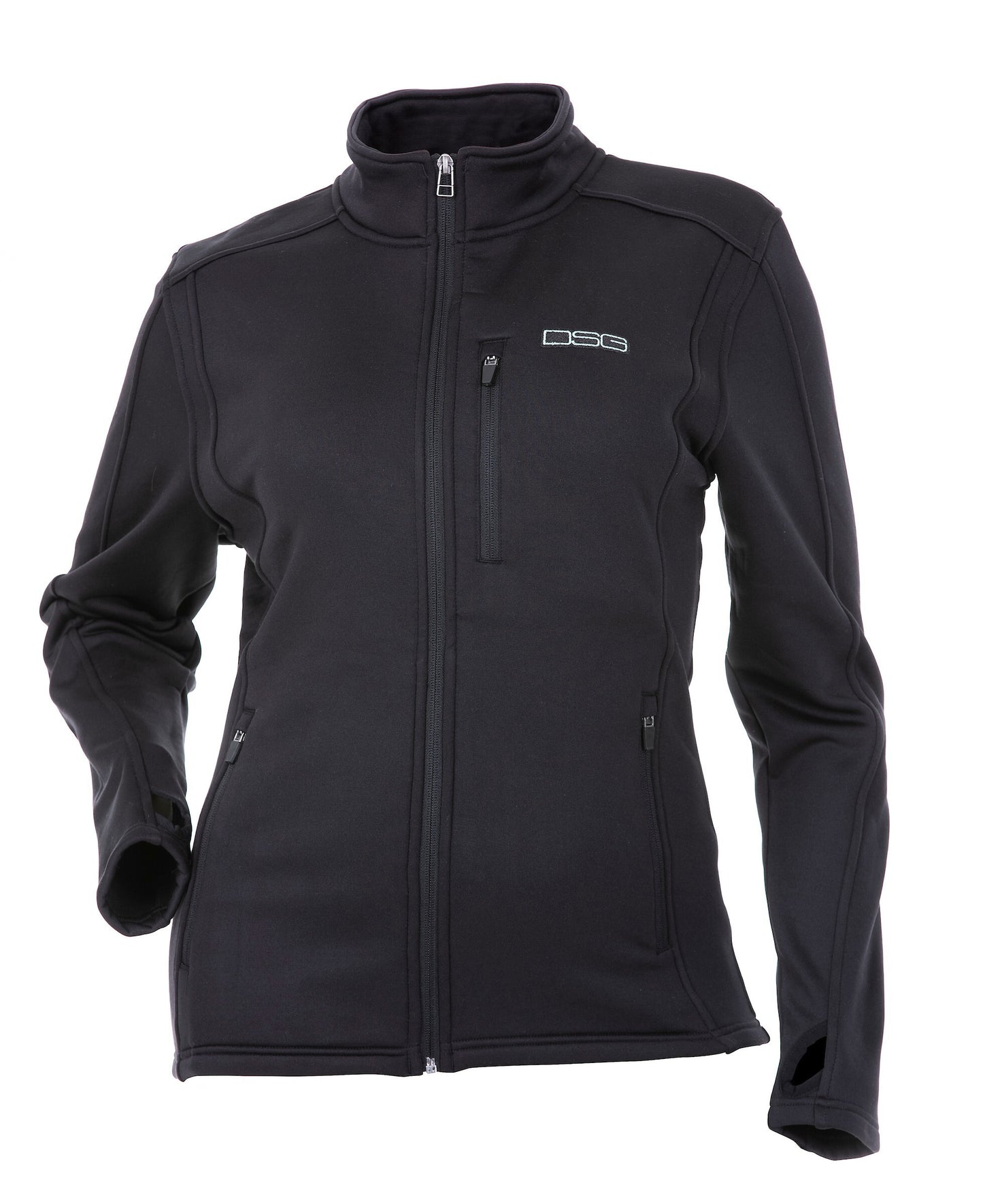 Performance Fleece Zip Up Black 4x