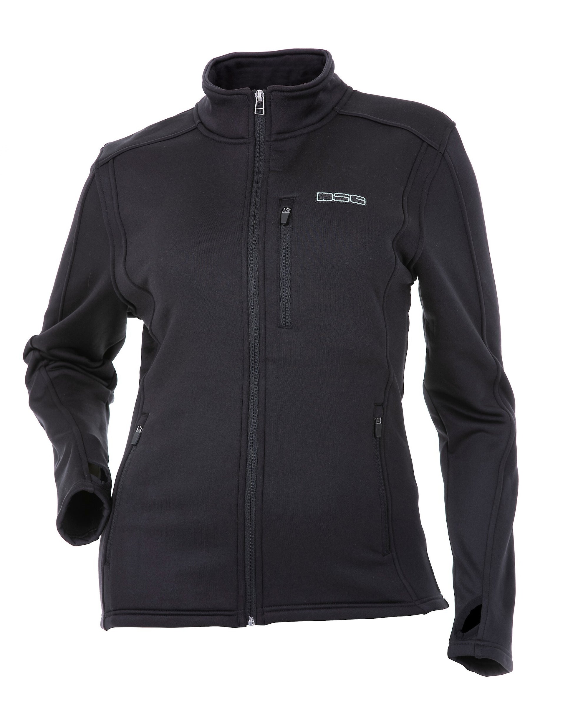 Performance Fleece Zip Up Black 2x