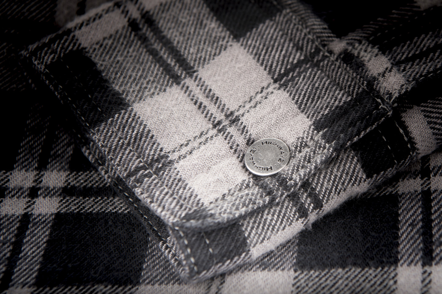 Marksman Flannel Black/Grey Lg