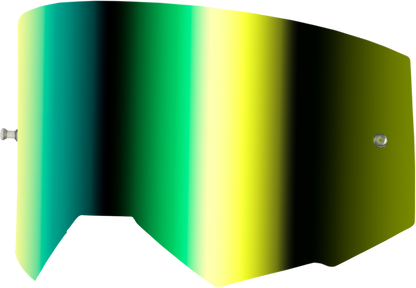 Single Lens W/ Post Adult W/ Iridescent Grn Mirror Lens