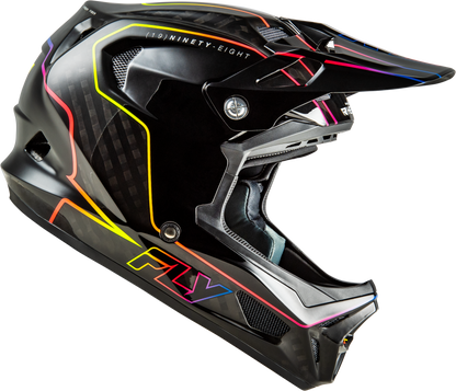 Werx R Flow Carbon Helmet Black Carbon/Black/Multi Md