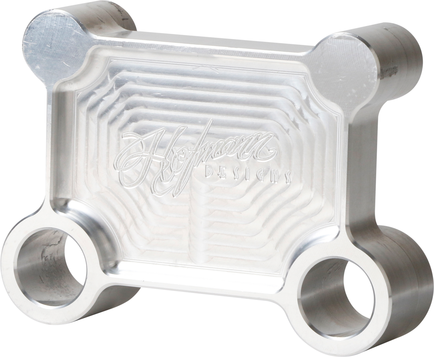 H/D Billet Pull Back Plate Raw Batwing