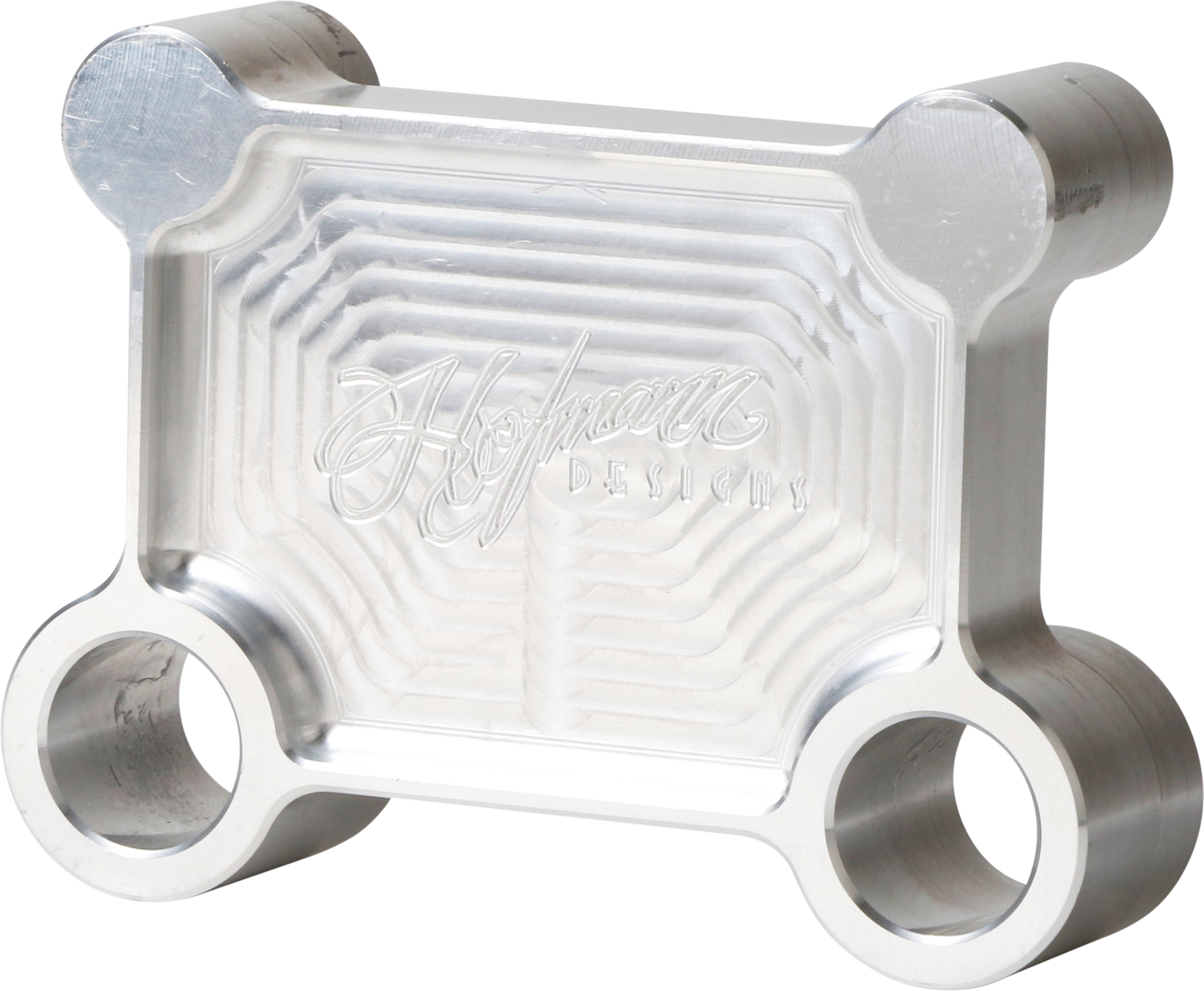 H/D Billet Pull Back Plate Raw Batwing