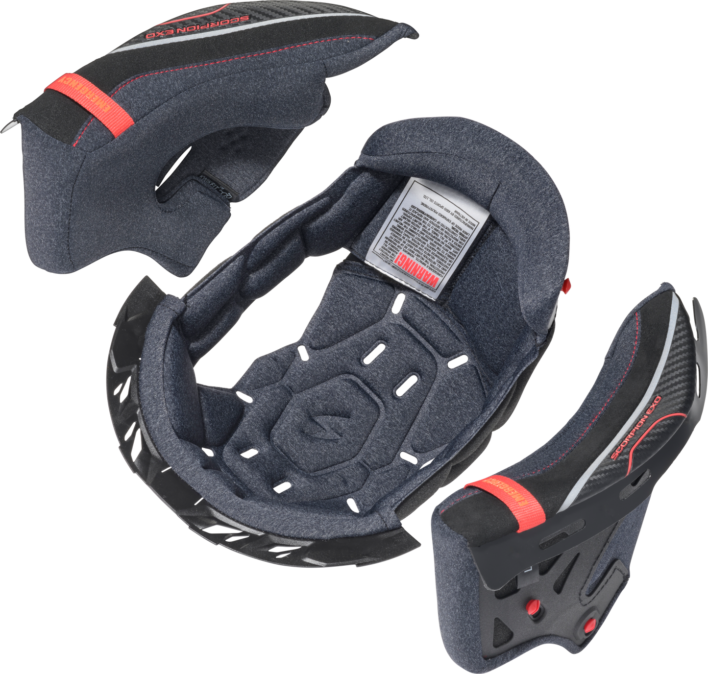 Exo Eclipse Cool Tech Liner/Cheek Pad Kit 2x