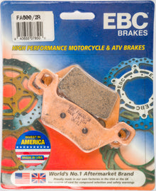 Brake Pads Fa600/2r Sintered R Series
