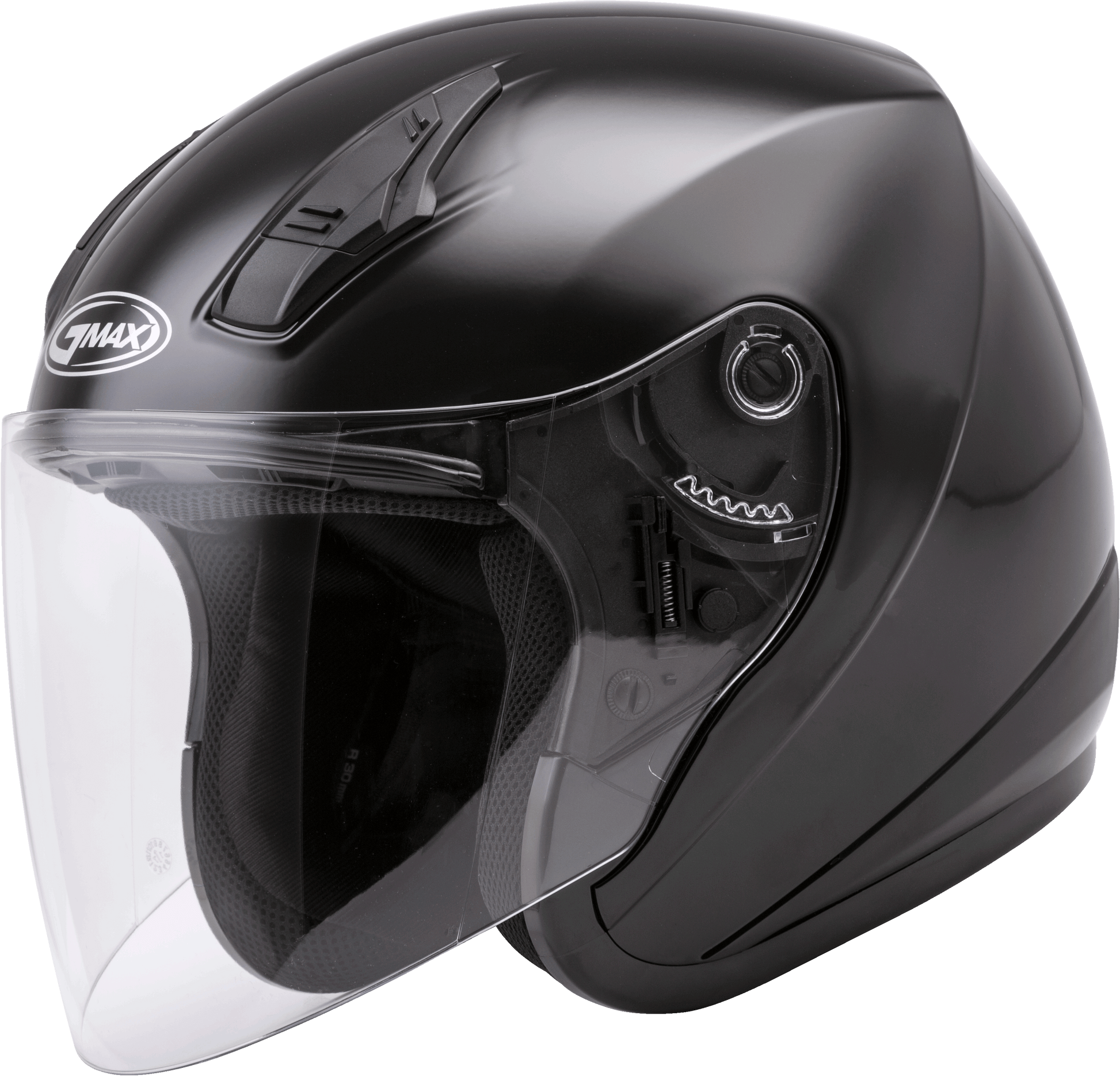 Of 17 Open Face Helmet Black Md