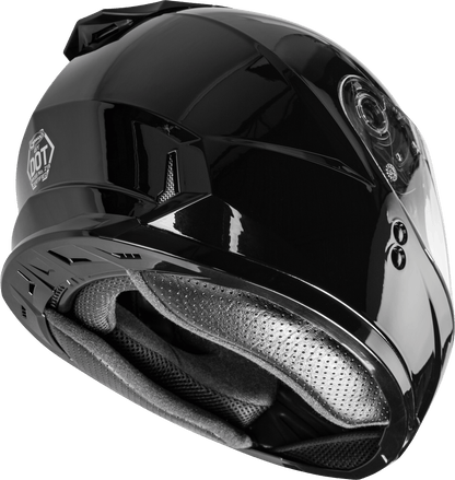 Youth Gm 49y Full Face Helmet Black Ys