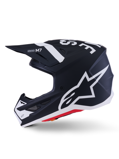 Sm7 Dasher Helmet Blk/Wht Matt 2x