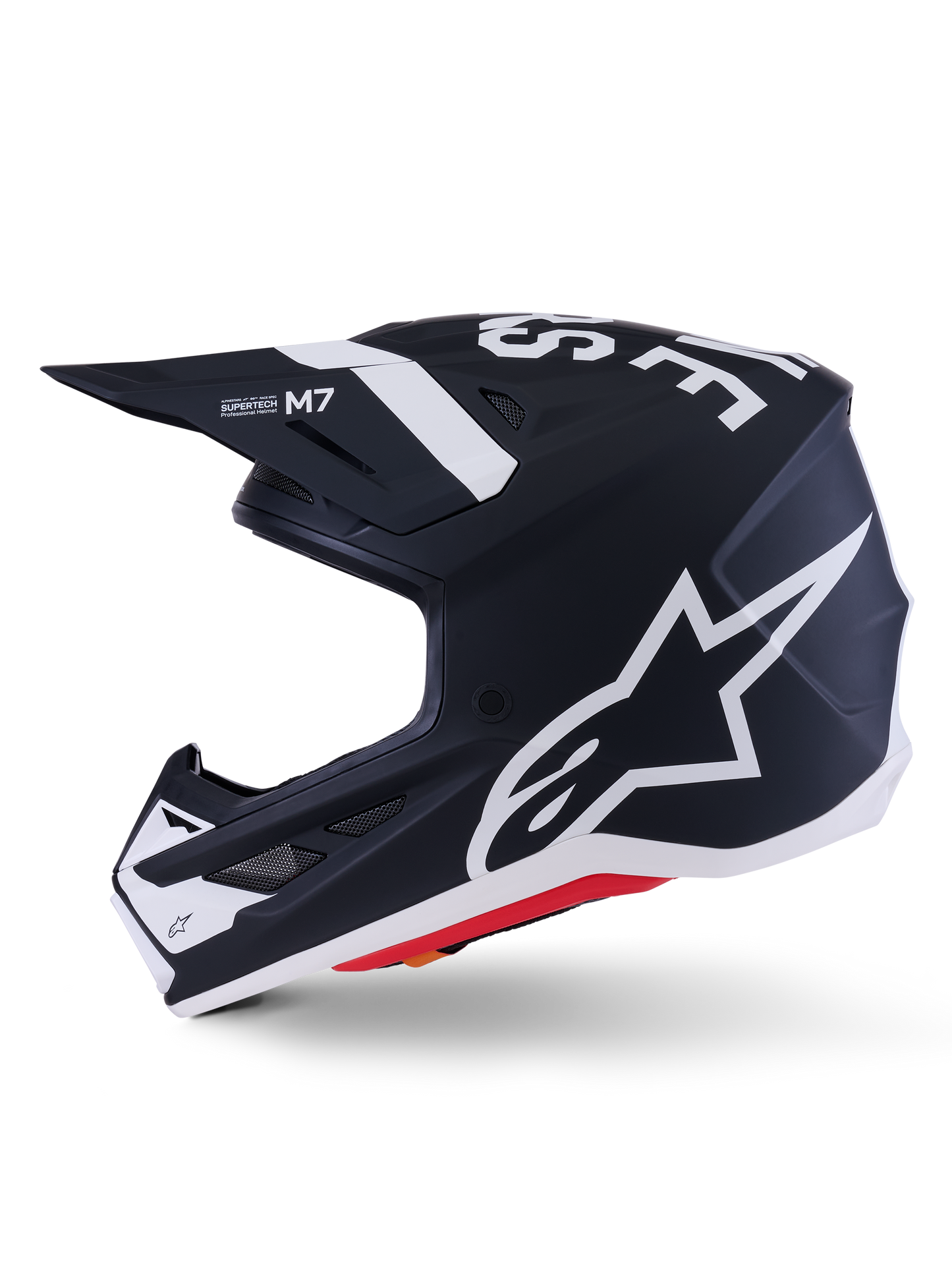 Sm7 Dasher Helmet Blk/Wht Matt Xl