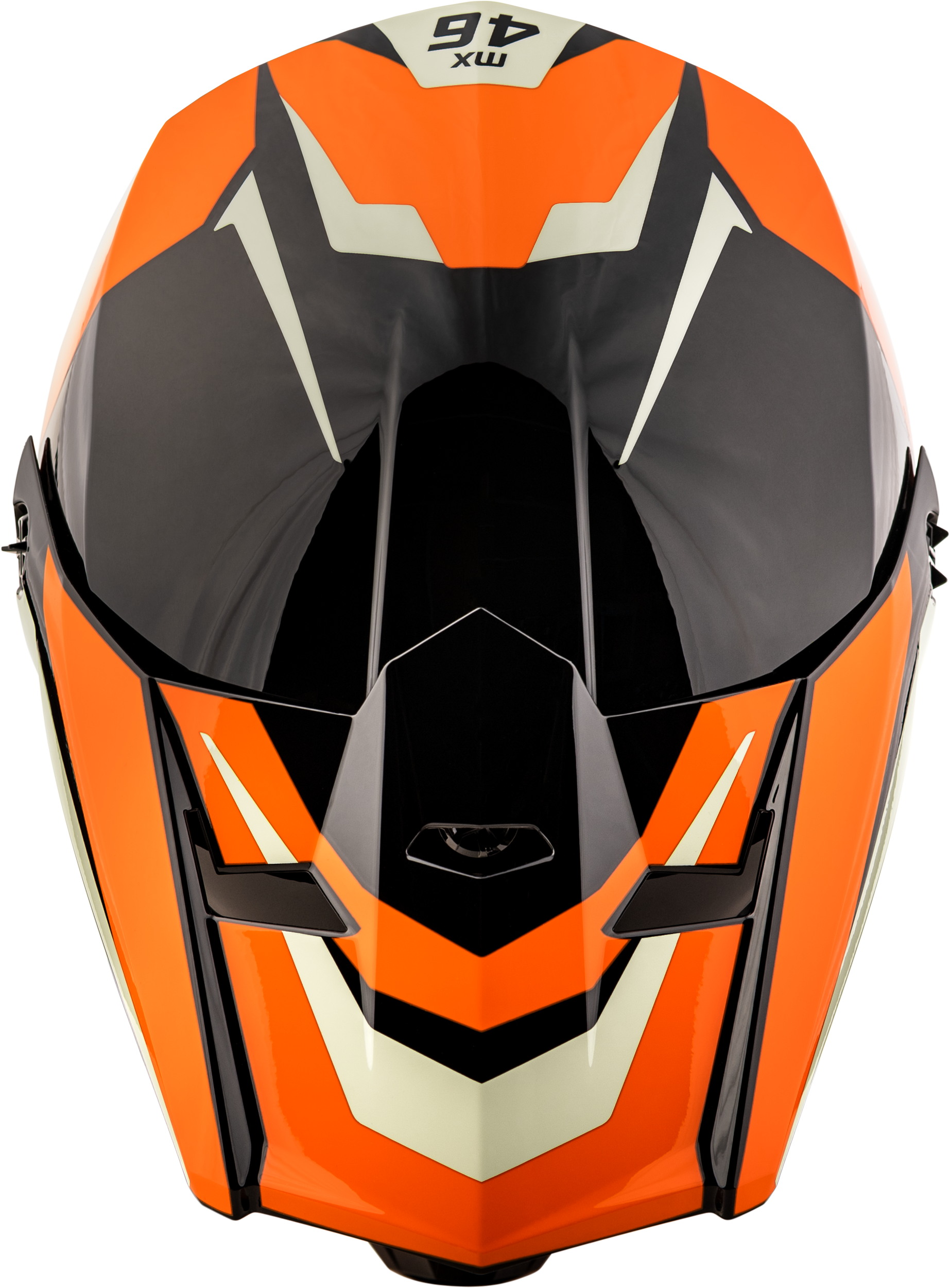 Mx 46 Cyclus Hemet Black/Orange 2x