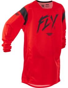 Youth Kinetic Stoke Jersey Red/Black Yxl