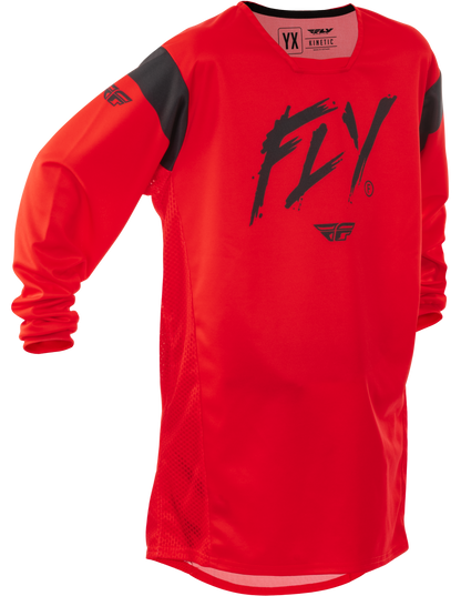 Youth Kinetic Stoke Jersey Red/Black Yxl