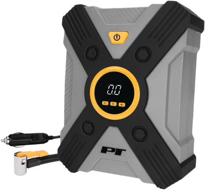 12v Digital Tire Inflator W/ Auto Stop And Led Light