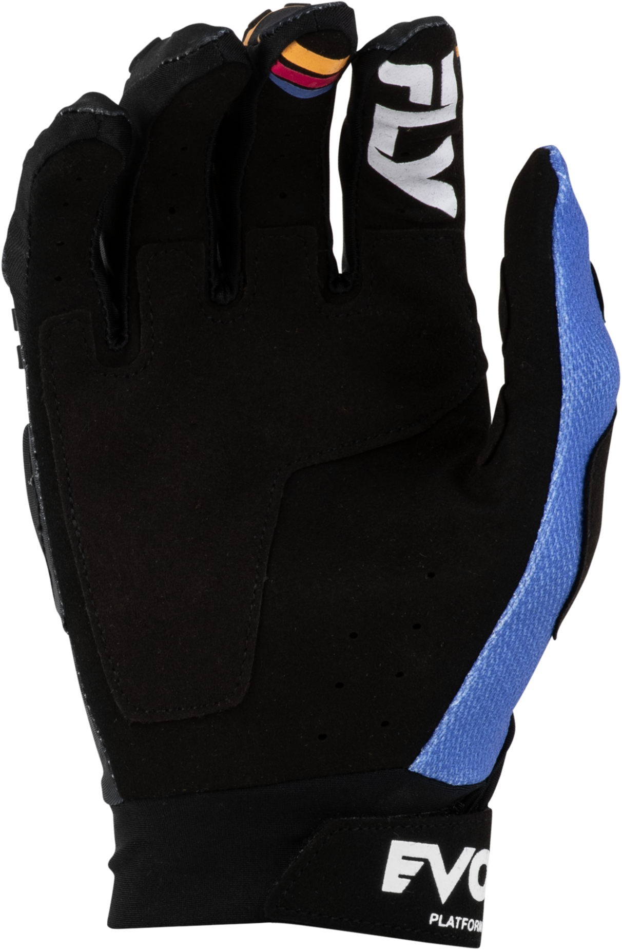 Yth Evolution  Dst Bolt Gloves Black/Blue/Multi Yl