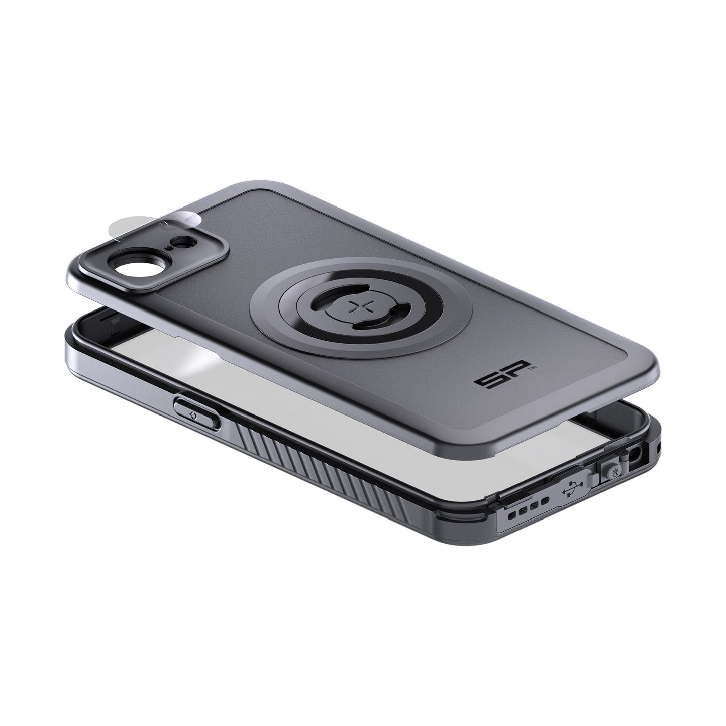 Phone Case Xtreme Spc+ Apple Iphone 16e Black