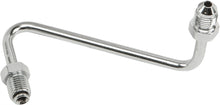 Jic To  3 Tube Adapter S Bend Chrome 3/8"