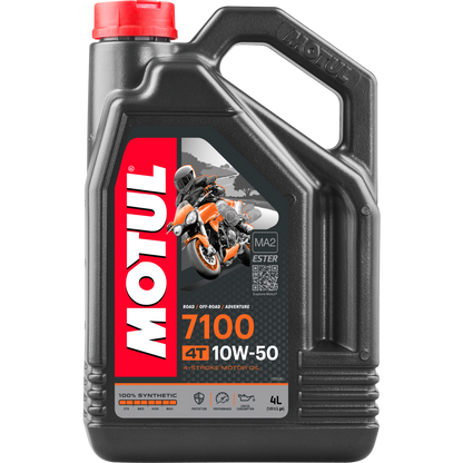 7100 Full Syn Oil 10w50 4t 4l (4/Case  Sold Ea)