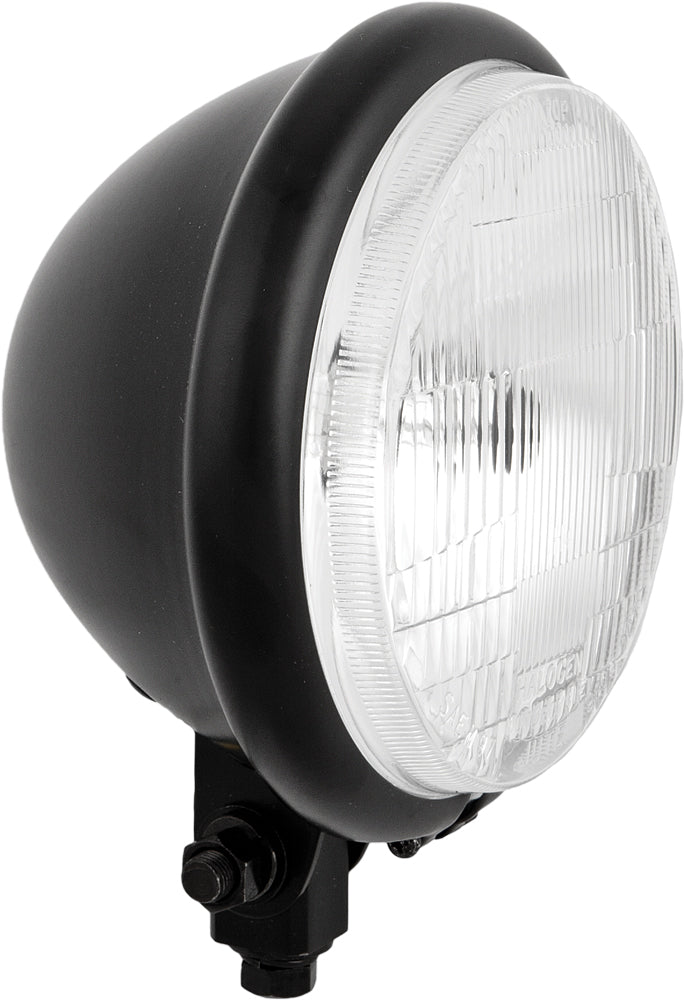 5.75" Headlight Bottom Mount Satin Black