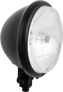 5.75" Headlight Bottom Mount Satin Black