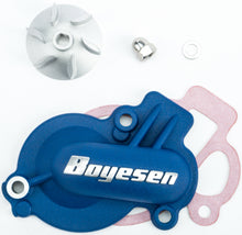 Waterpump Cover & Impeller Kit Blue Ktm/Hus/Gas