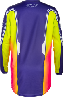 Youth F 16 Raze Jersey Purple/Pink/Yellow Yxl