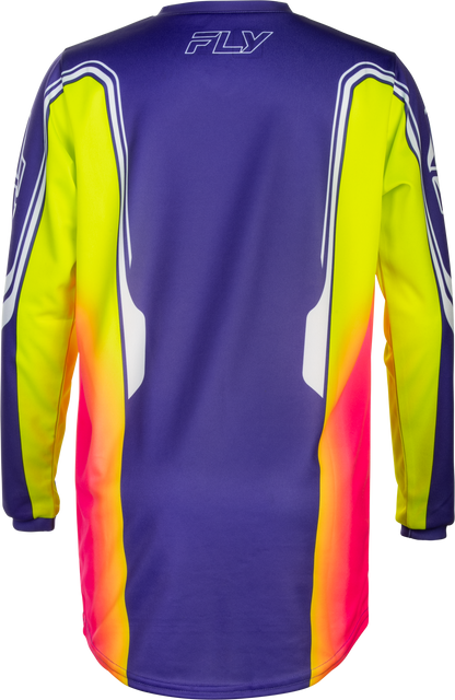 Youth F 16 Raze Jersey Purple/Pink/Yellow Ys