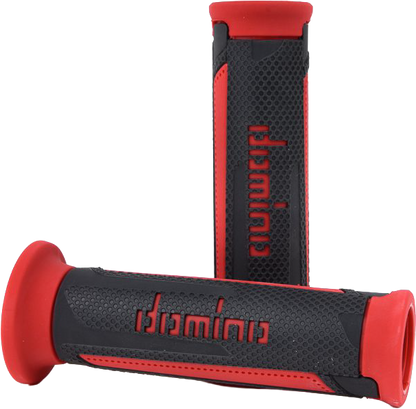 A350 Turismo Grips Anthracite/Red Pair