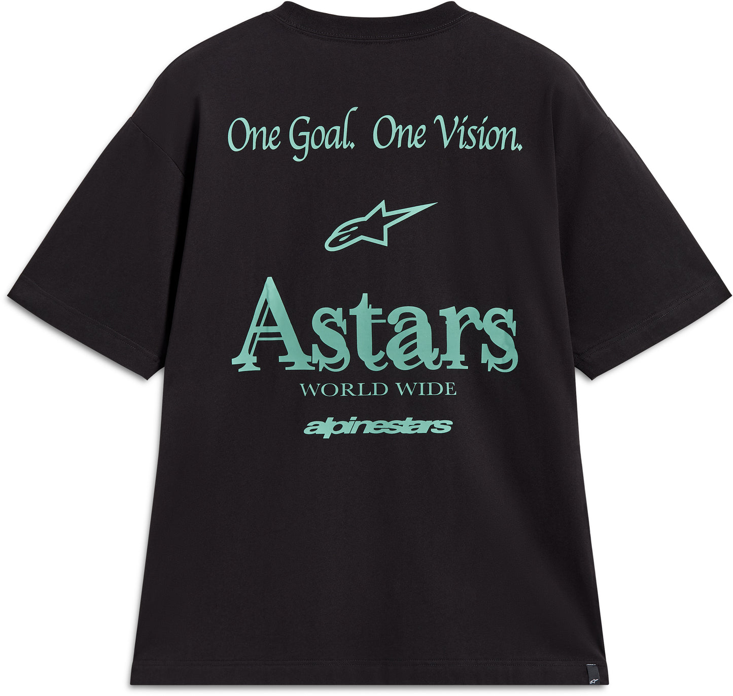Post Oversized Ss Csf Tee Black Sm