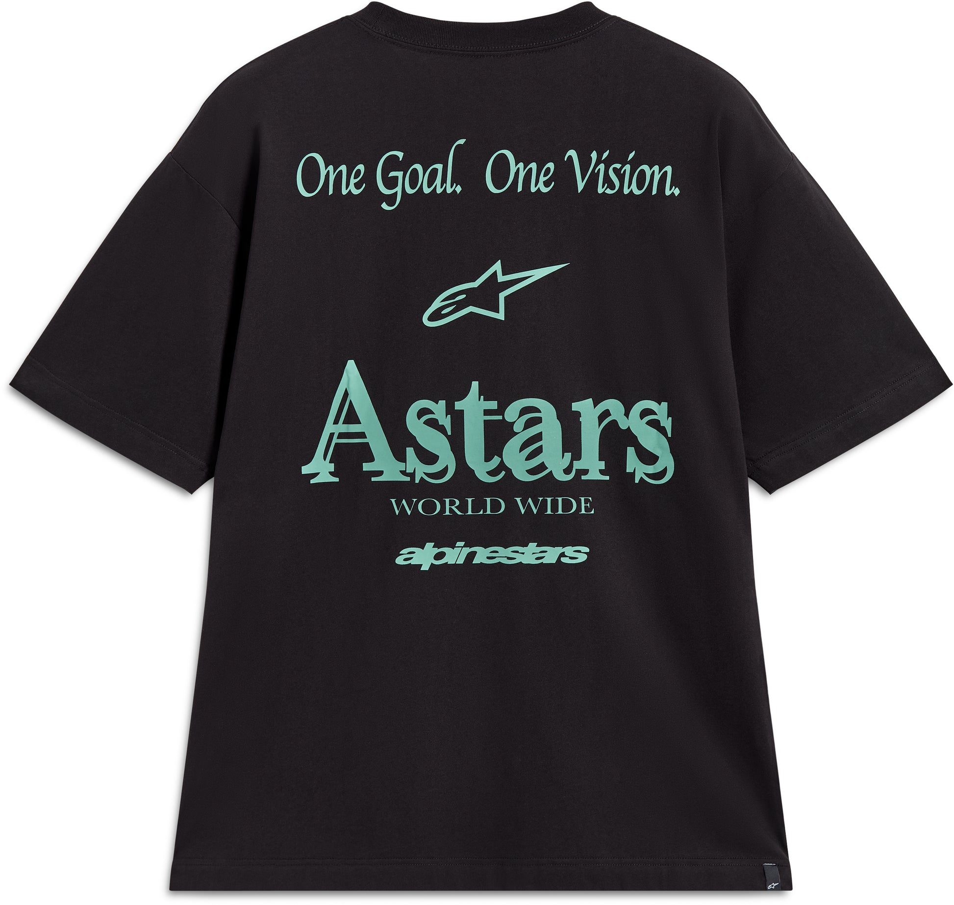 Post Oversized Ss Csf Tee Black Sm