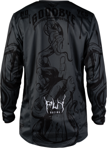 Kinetic Dark Series Jersey Grey/Black Xl