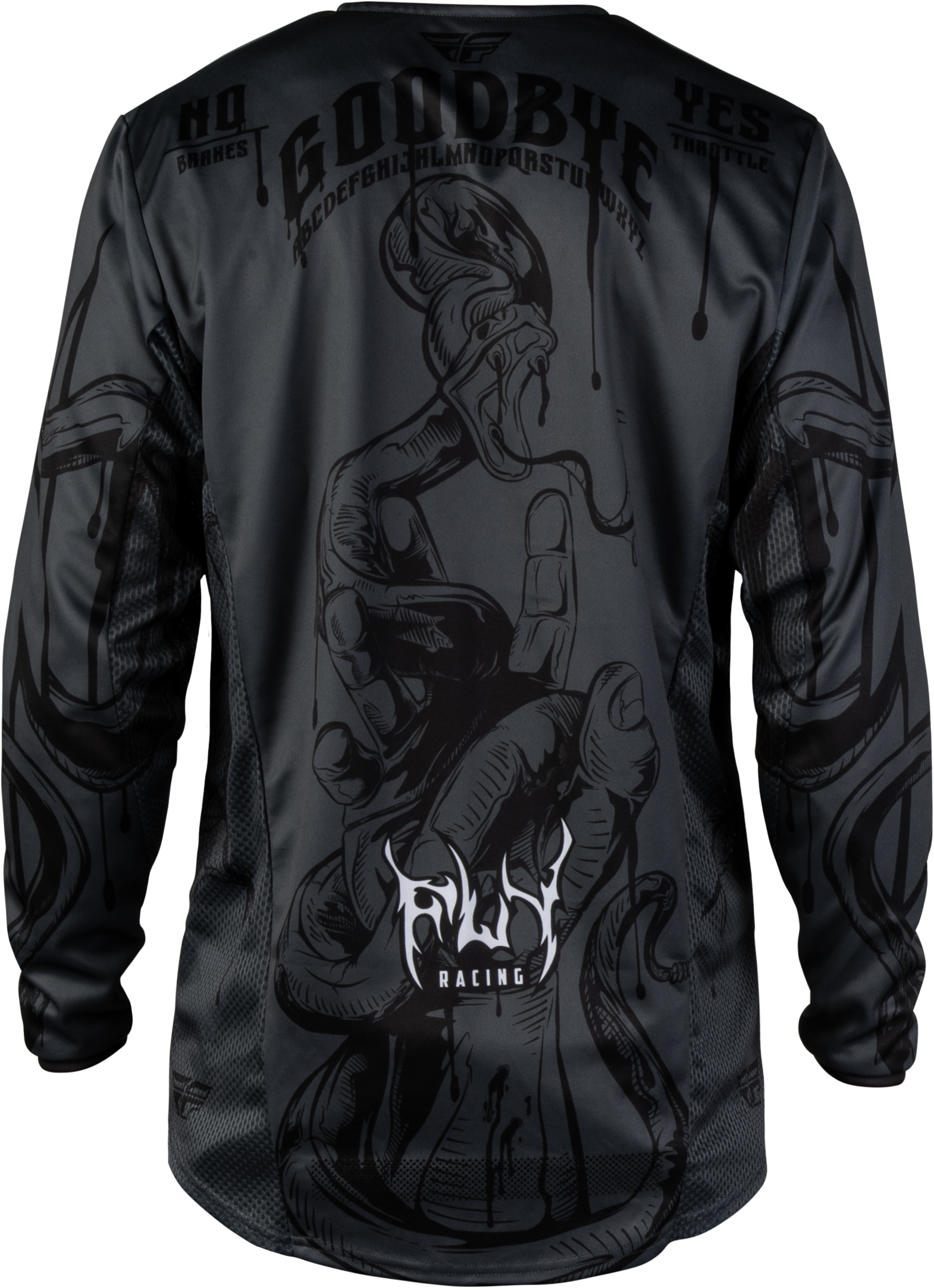 Kinetic Dark Series Jersey Grey/Black Lg