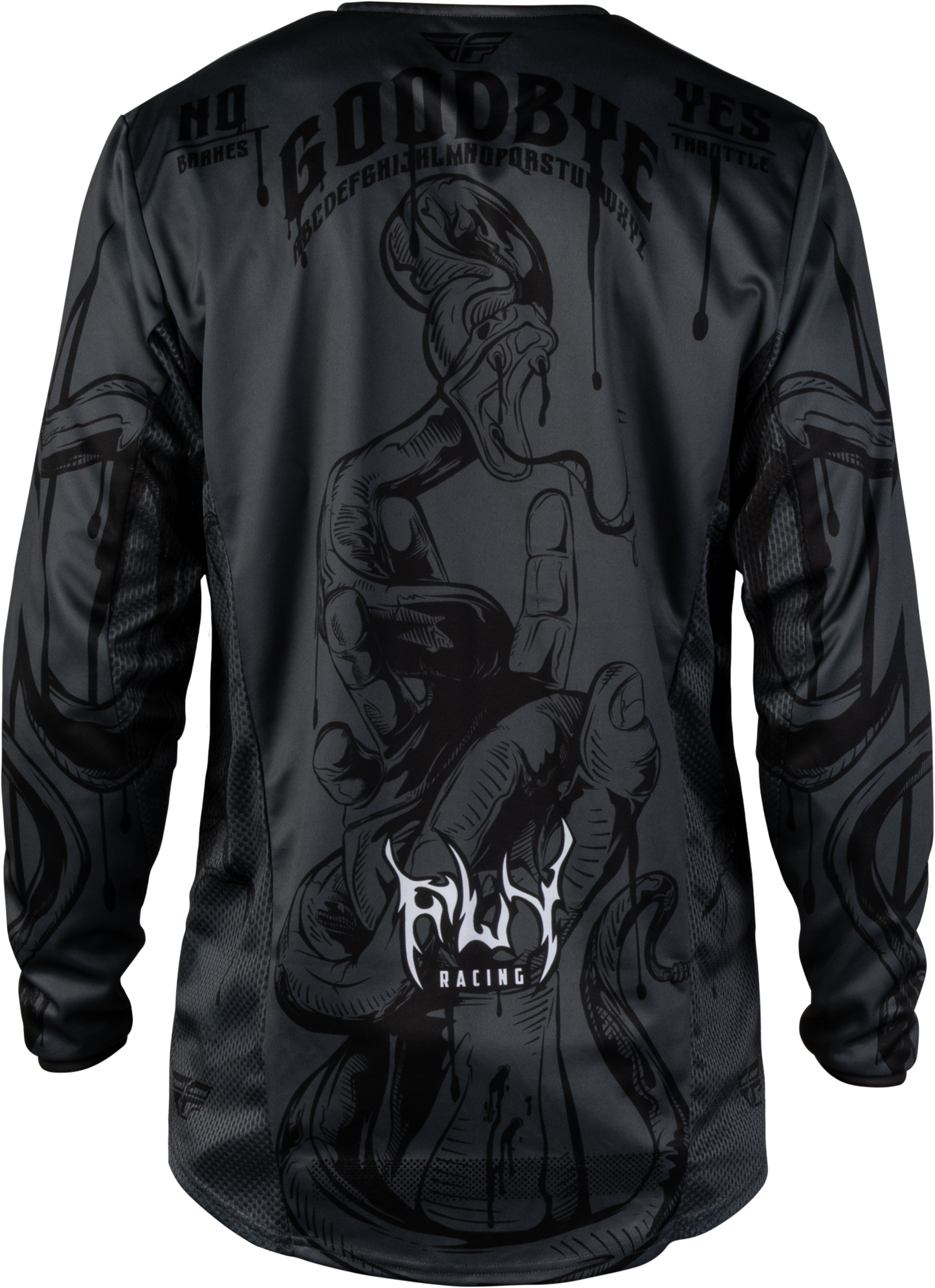 Kinetic Dark Series Jersey Grey/Black Sm