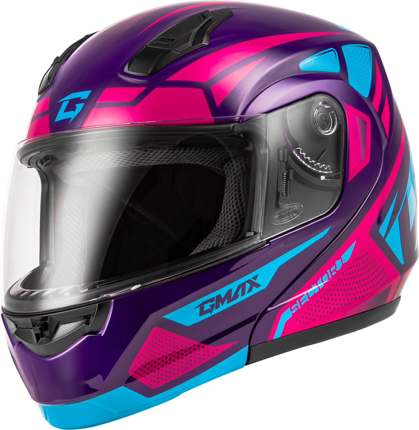 Md 04 Sector Helmet Violet/Pink Lg