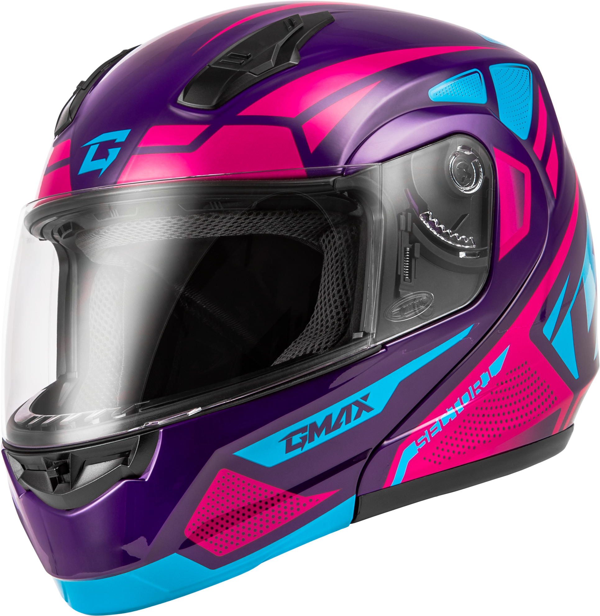 Md 04 Sector Helmet Violet/Pink Lg