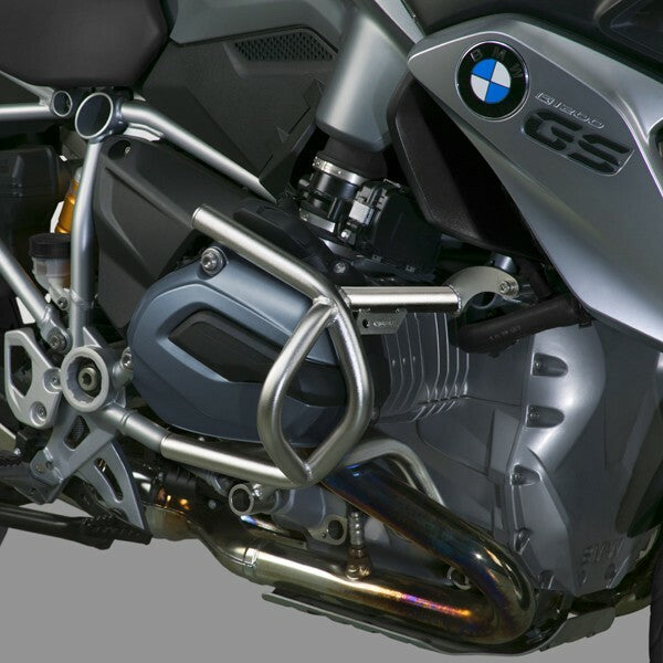 Engine Guards Silver Pair Bmw