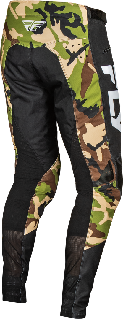 Youth Rayce Bicycle Pants Black/Camo Sz 26