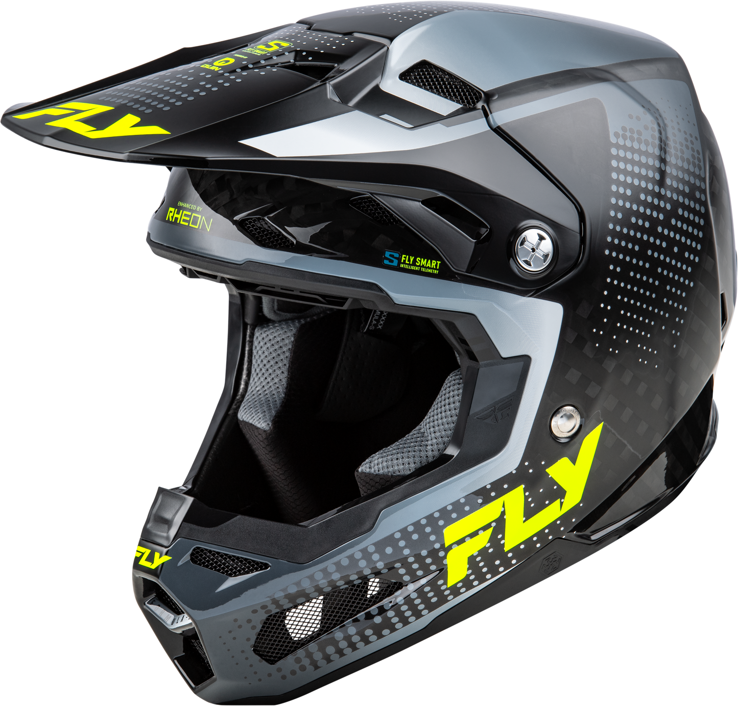 Formula S Carbon Protocol Hlmt Black Carbon/Grey/Hi Vis Lg