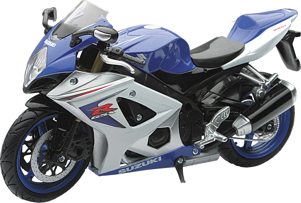 Replica 1:12 Super Sport Bike 08 Suzuki Gsx R1000 Blue