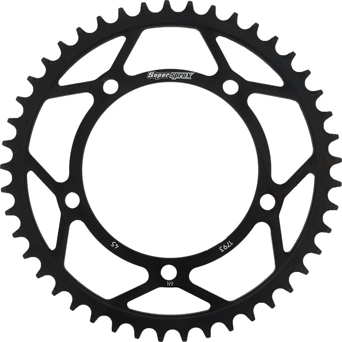 Rear Sprocket Steel 45t 520 Blk Hay/Suz/Tri