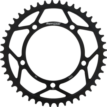 Rear Sprocket Steel 45t 520 Blk Hay/Suz/Tri
