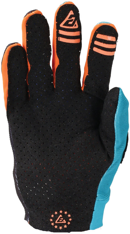 Answer Aerlite Nitro Gloves Black/Astana/Hyper Orange Youth - Medium
