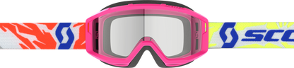 Primal Youth Goggle Pink Clear Lens