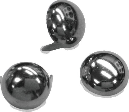 Mustang Studs 12.5mm (Bag of 20) - Chrome
