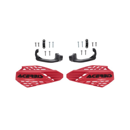 Acerbis Linear Vented Handguard - Gas Gas Red/Black