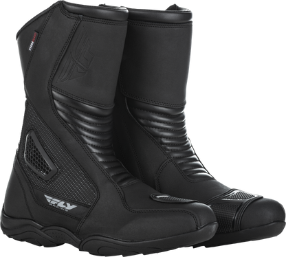Milepost Boots Black Sz 12