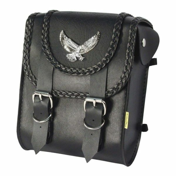Sissy Bar Bag Black Magic 8"X10"X4.5"